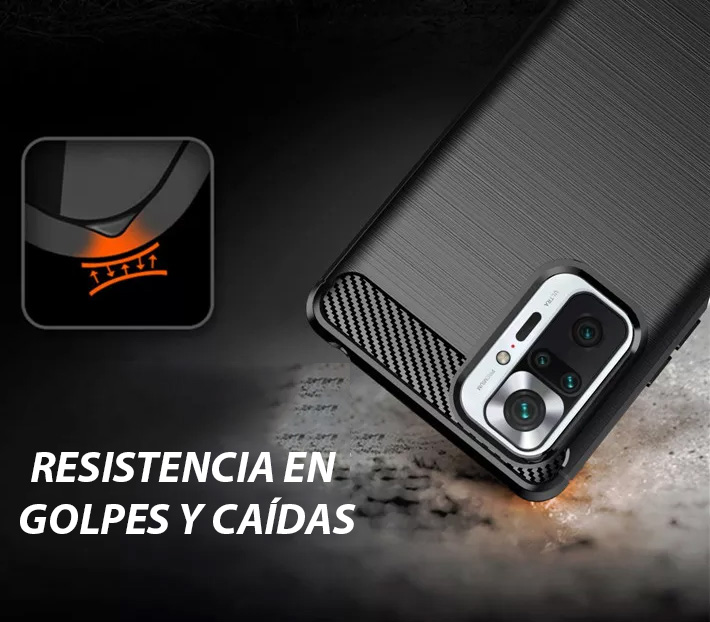 Funda Para Redmi Note 10 Pro 4g + Cristal 9d