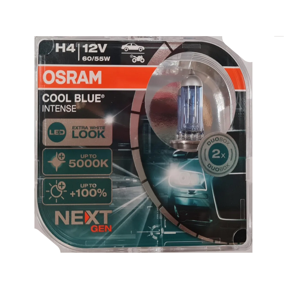Foco H4 cool Blue intense
