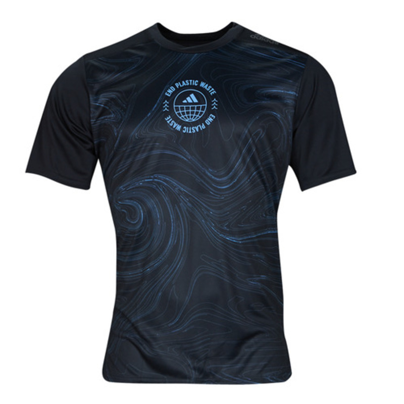 Adidas Men's D4R RTFO Tee - Black/Pulse Blue