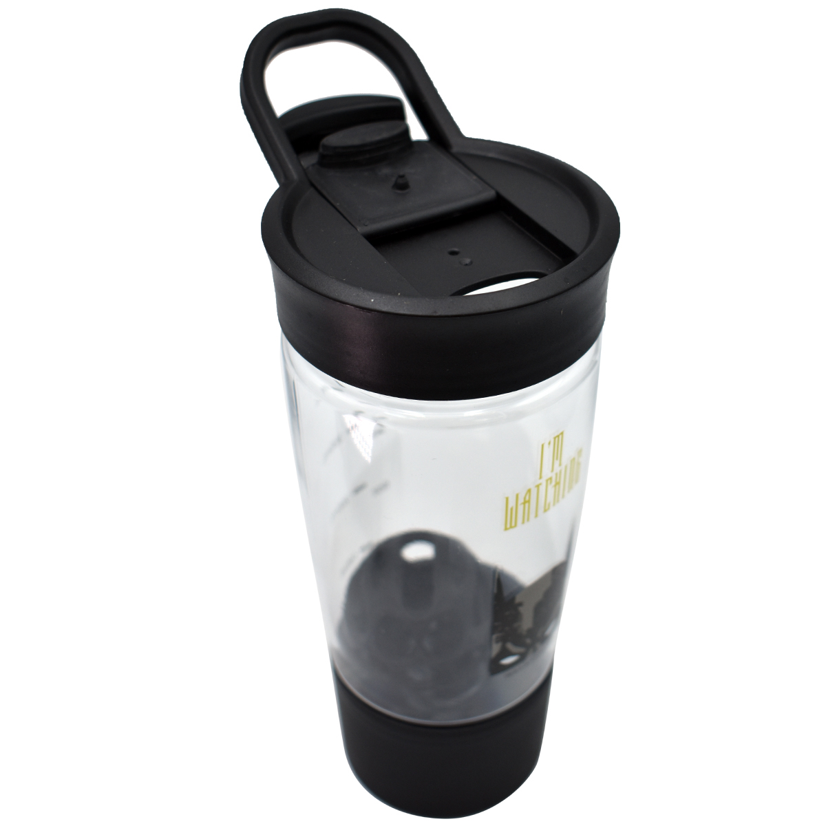 Fun Kids 1721-296 Vaso Mezclador Batman Shaker Proteina Gym 600ml