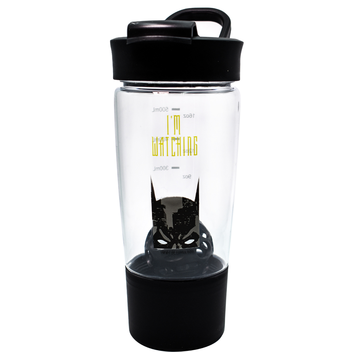 Fun Kids 1721-296 Vaso Mezclador Batman Shaker Proteina Gym 600ml