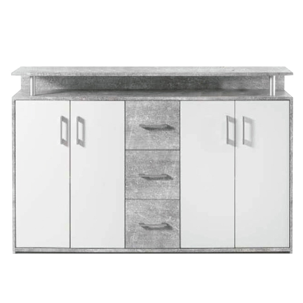 Mueble Modular Comoda Drift Gris