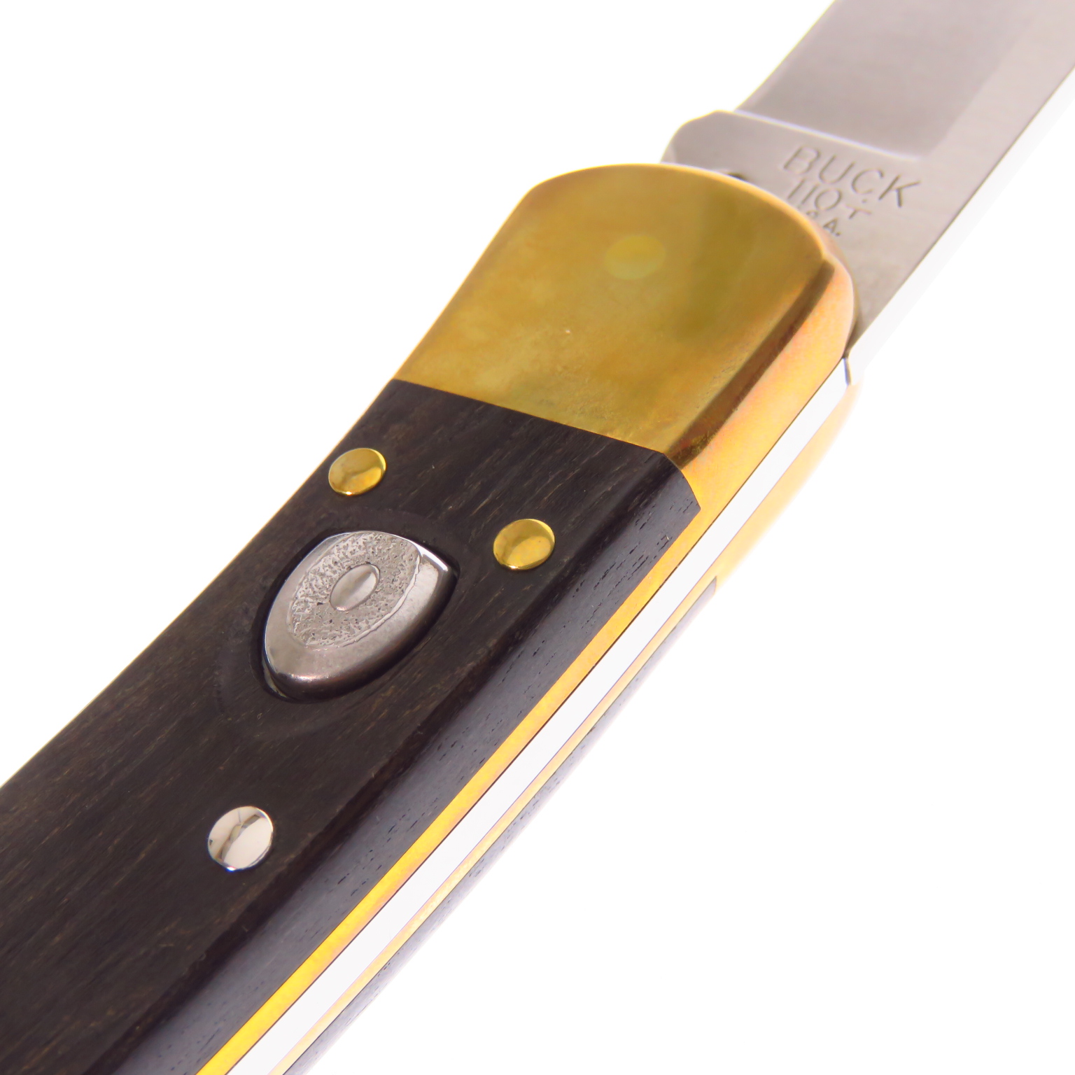 Bu110brsa Buck 110 Automatica Navaja Folding Hunter C/ Fda P