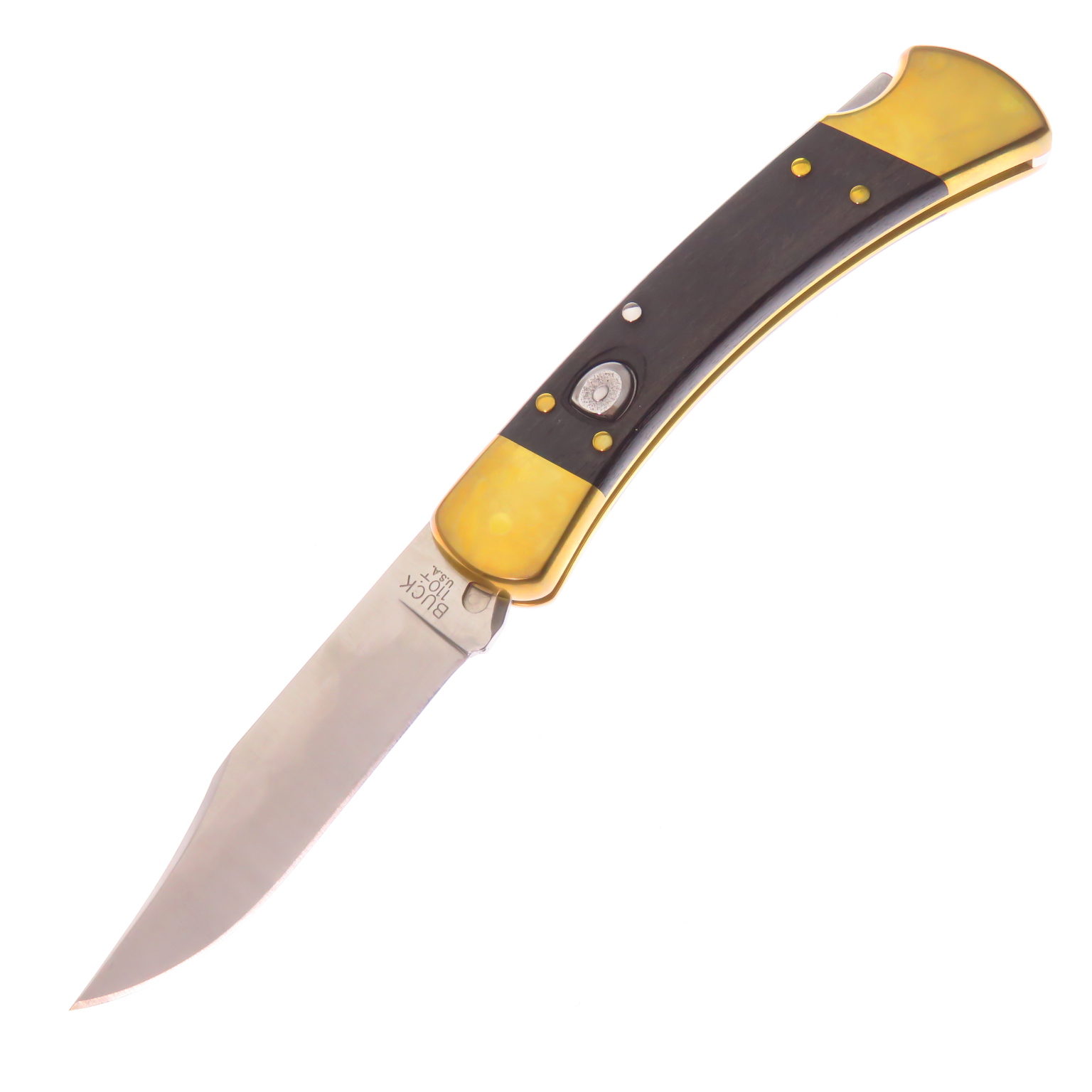 Bu110brsa Buck 110 Automatica Navaja Folding Hunter C/ Fda P