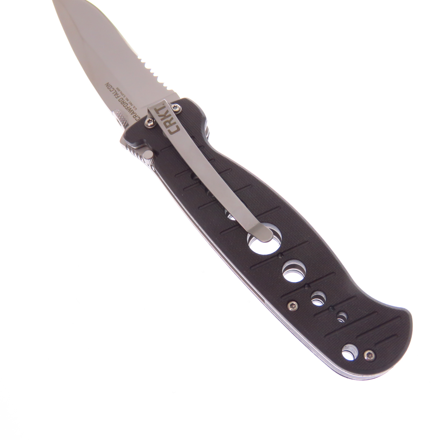 Cr6243n Crkt Crawford Falcon Navaja Con Clip Filo Combo