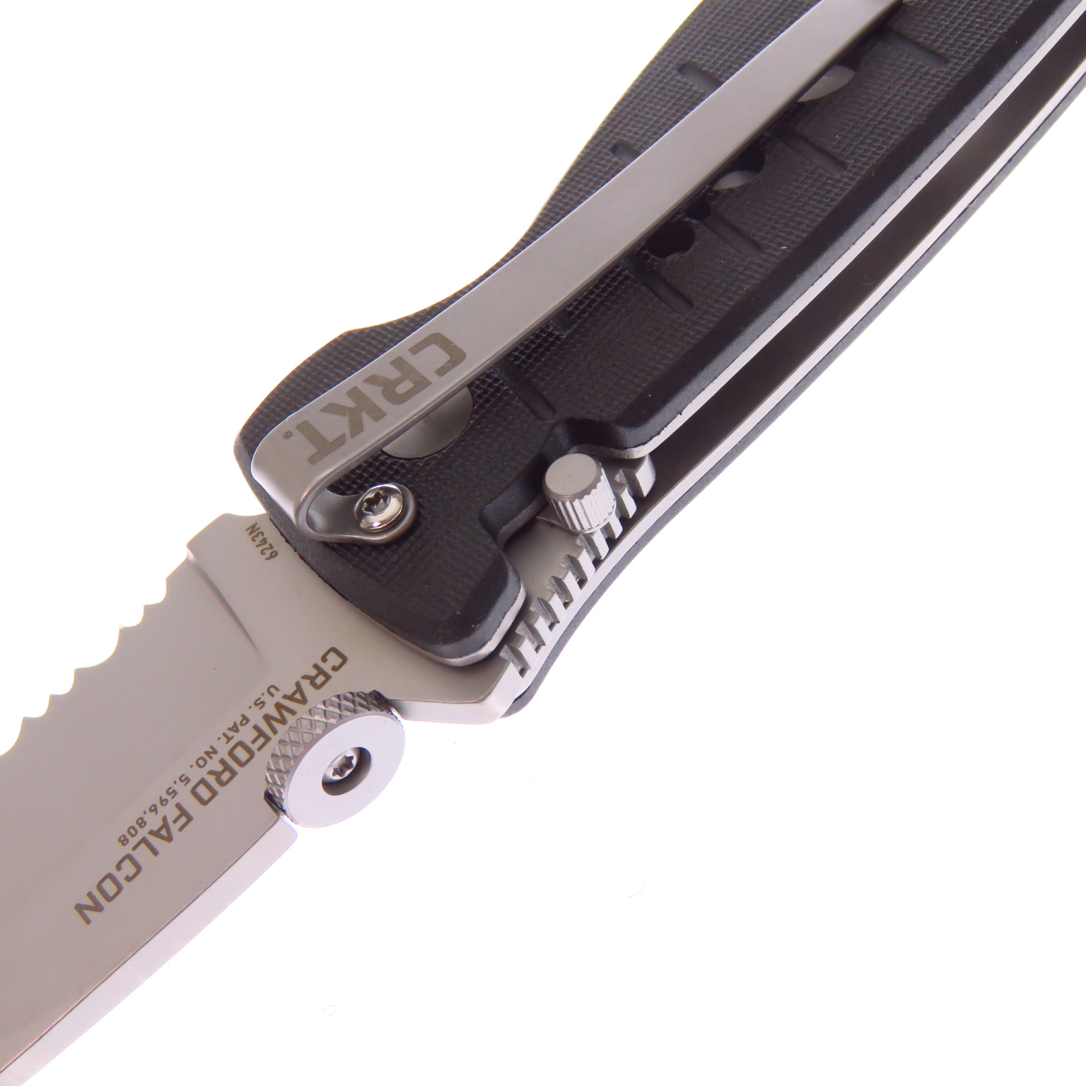 Cr6243n Crkt Crawford Falcon Navaja Con Clip Filo Combo