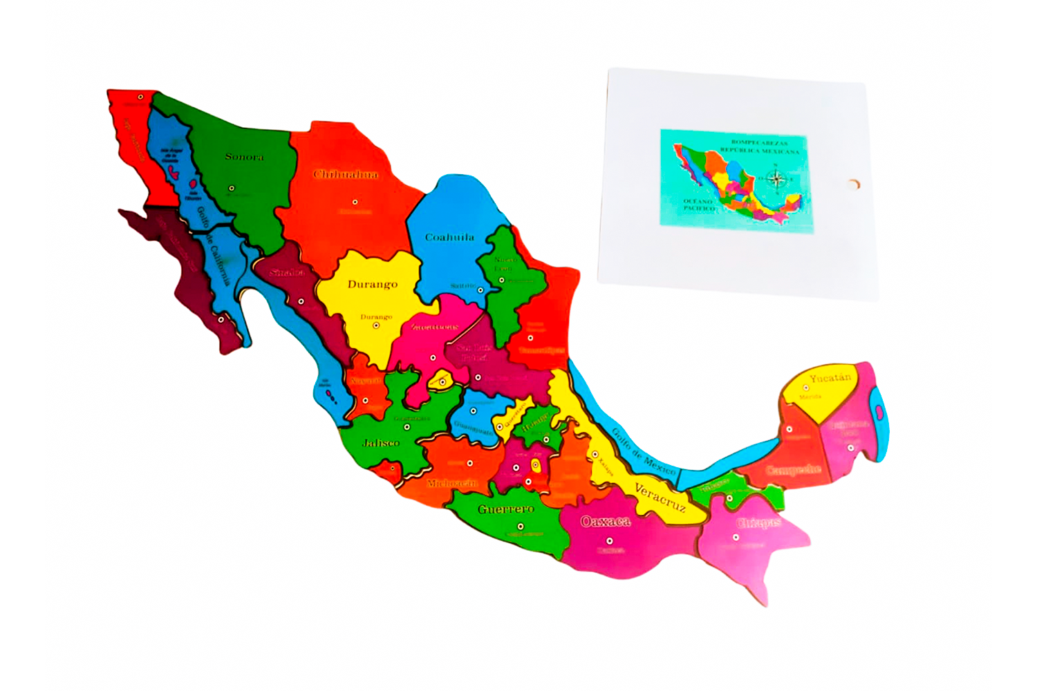 Rompecabezas Republica Mexicana