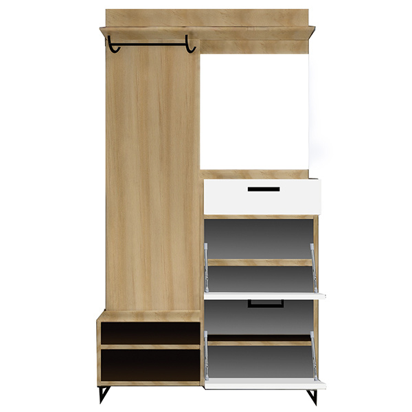 Mueble Modular Zapatero Organizador Elba Garderoba  