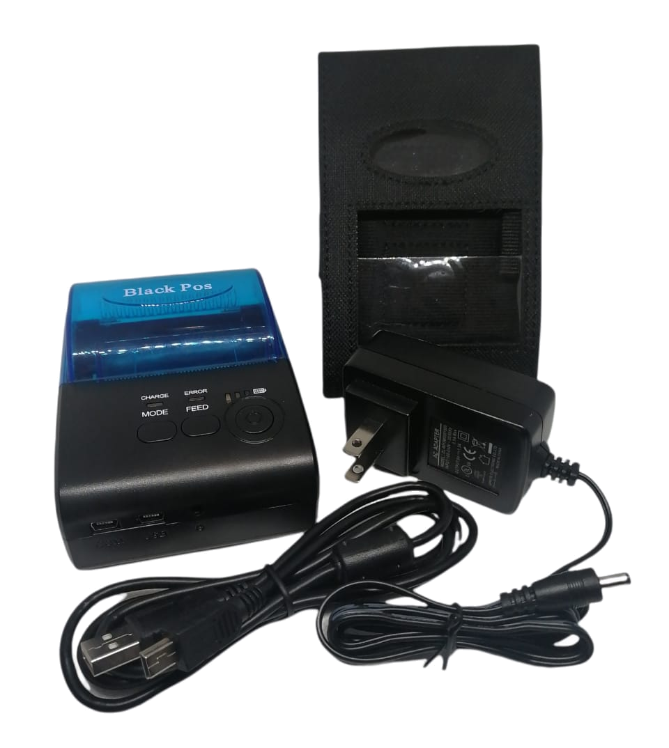 Impresora Portátil Térmica De 58 Mm Para Punto Venta 