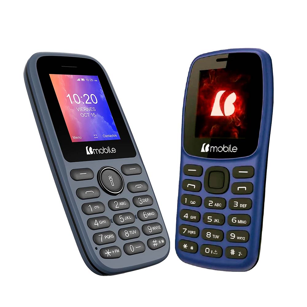 Celular Bmobile K386 Dual Sim Azul Desbloqueado Combo 2