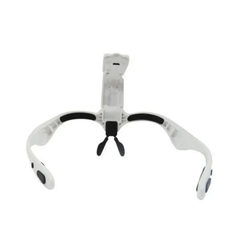 Lupa Anteojo 1x A 3.5x Luz Led Recargable Blanca Obi 260539