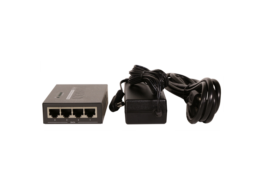Planet Inyector PoE HPOE-460, 4 Puertos RJ-45, IEEE 802.3af