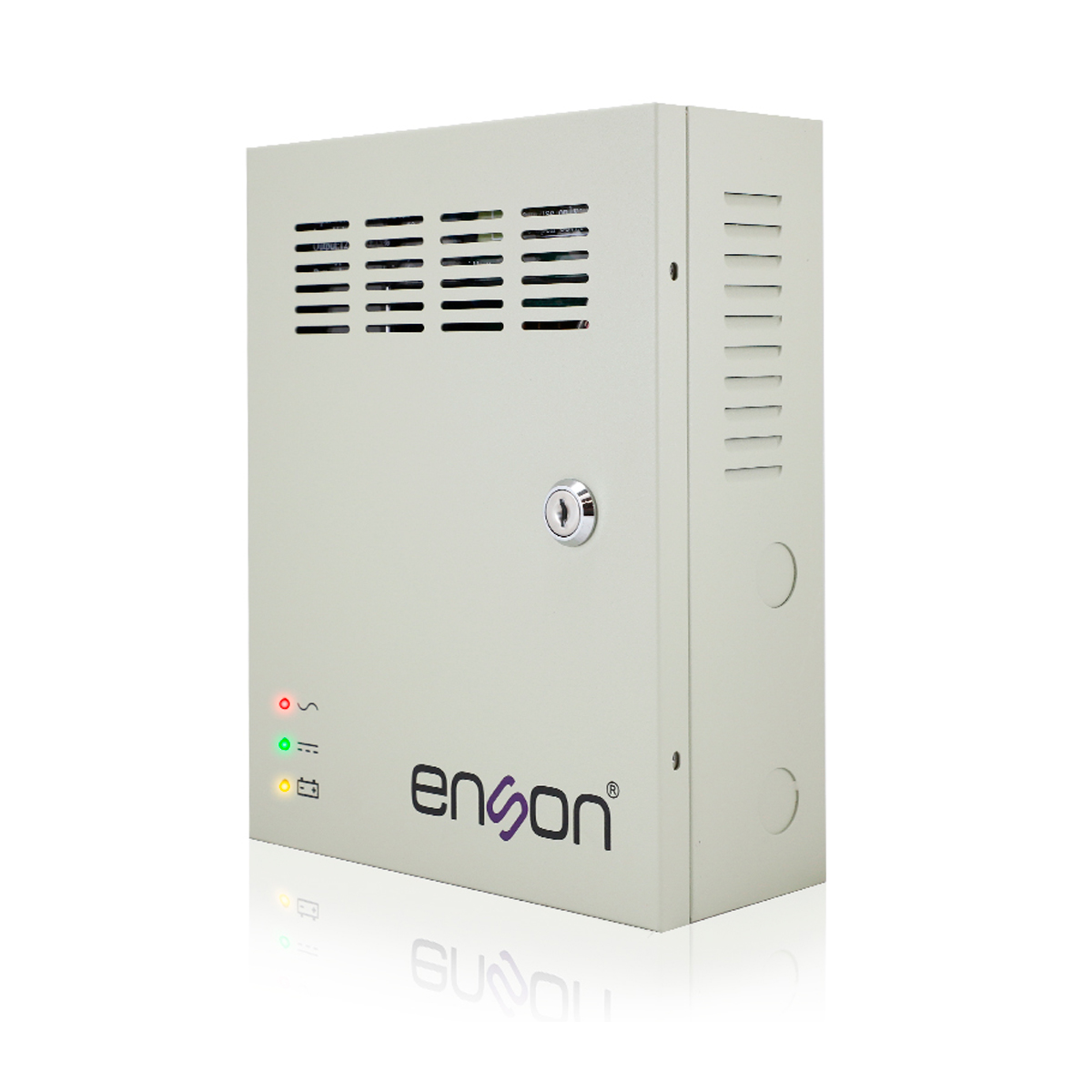 Fuente De Poder Caja Para 16cam Cctv 12v 10a Con Respaldo Psb-1218backup Enson