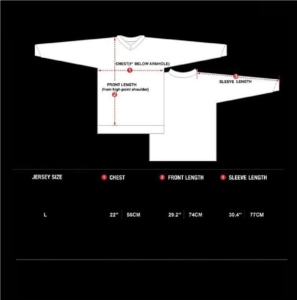 Jersey motocross gris L carreras playera V Ciclismo moto montaña camisetas auto ropa deporte rojo