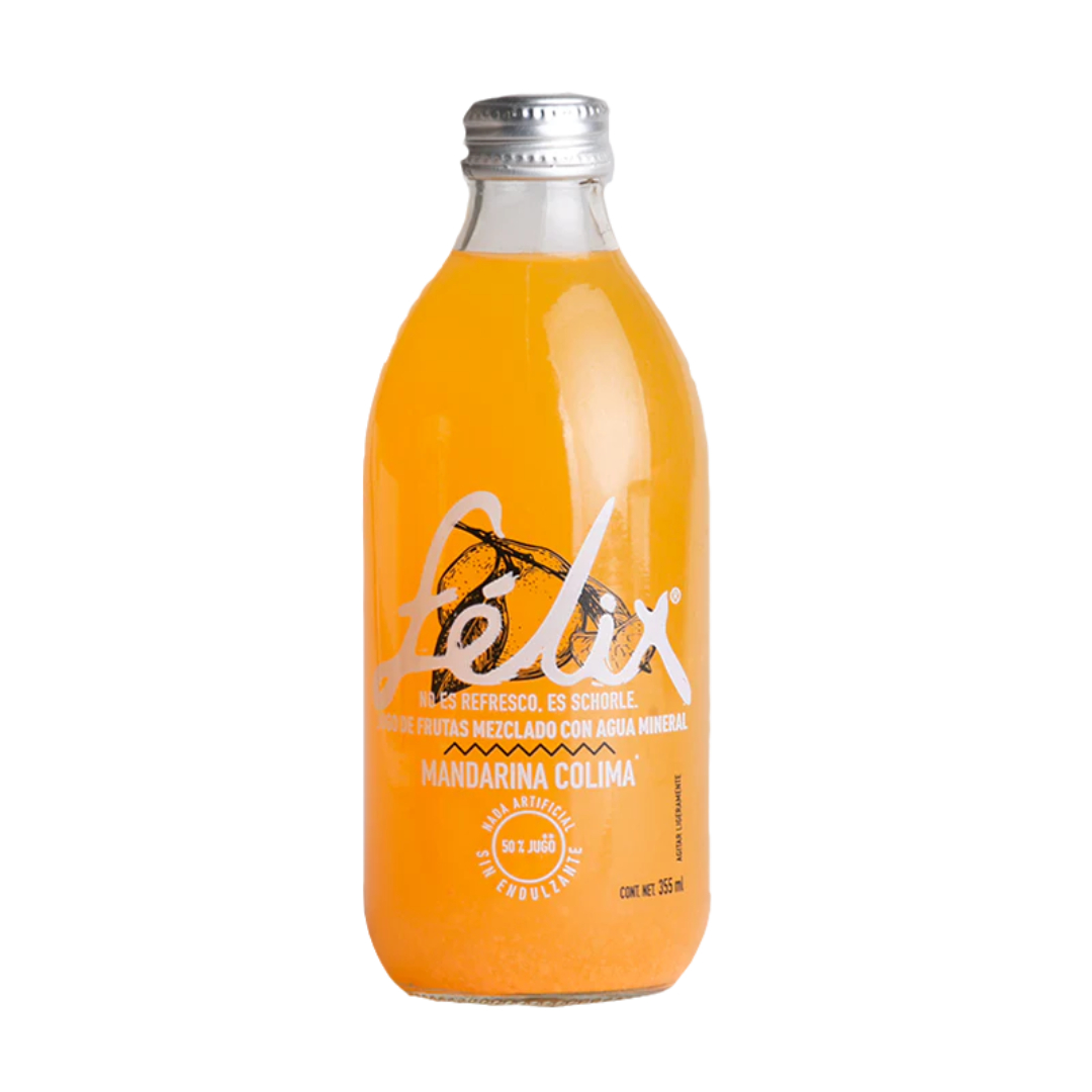 6 Pack De Felix Shorle Sabor Mandarina, Frambuesa Y Maracuya 