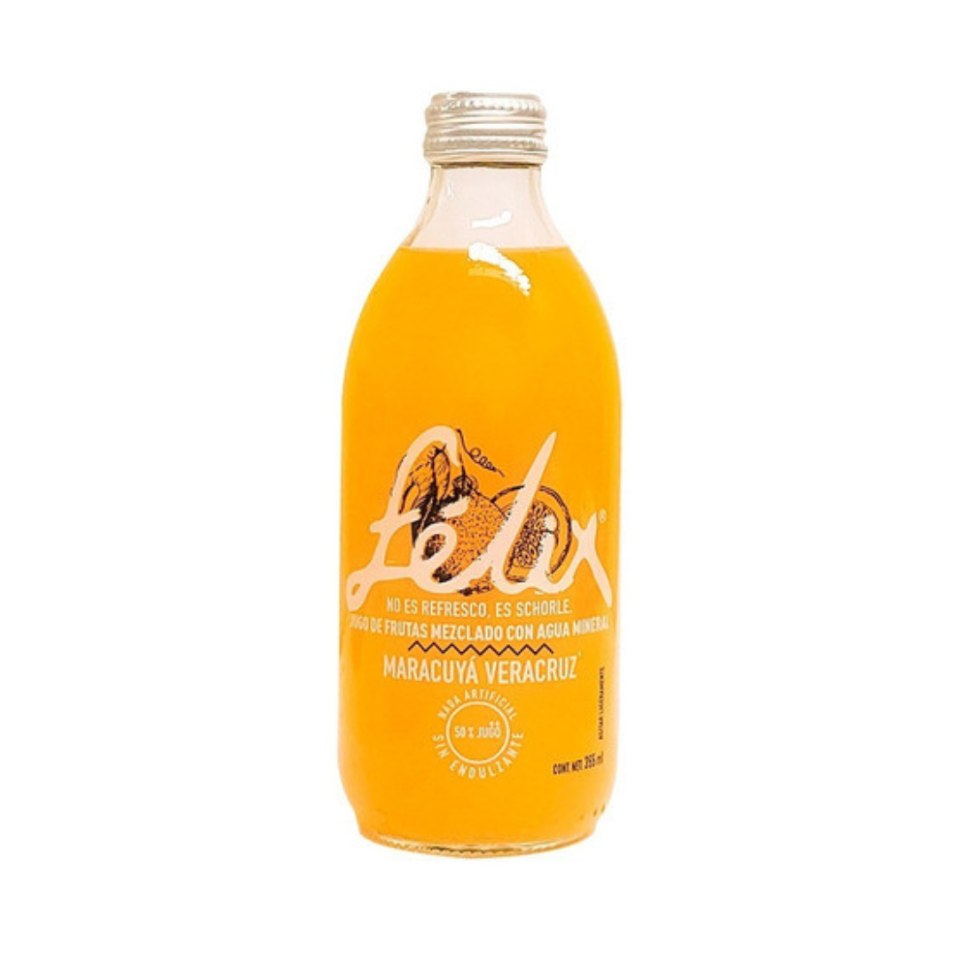 6 Pack De Felix Shorle Sabor Mandarina, Frambuesa Y Maracuya 