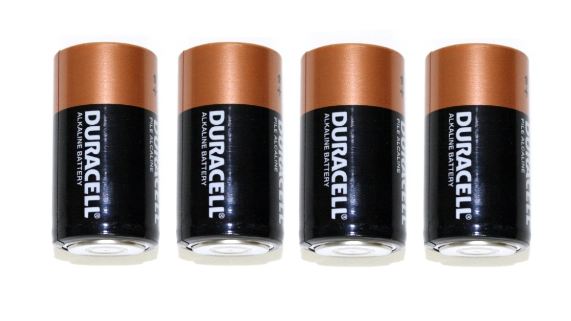 Pilas Duracell D Pack De 4 Piezas Alcalinas