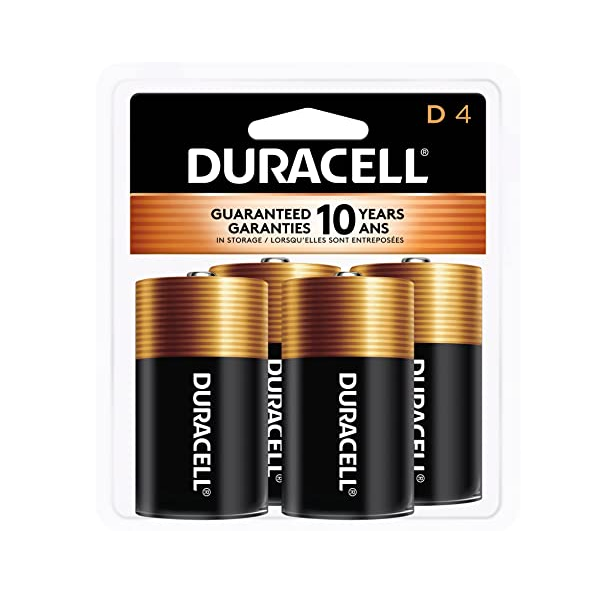 Pilas Duracell D Pack De 4 Piezas Alcalinas