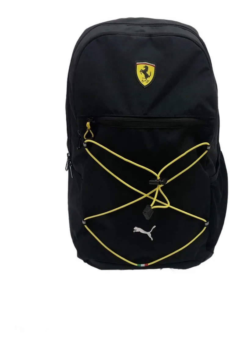 Mochila Puma Ferrari Para Caballero Color Negro 