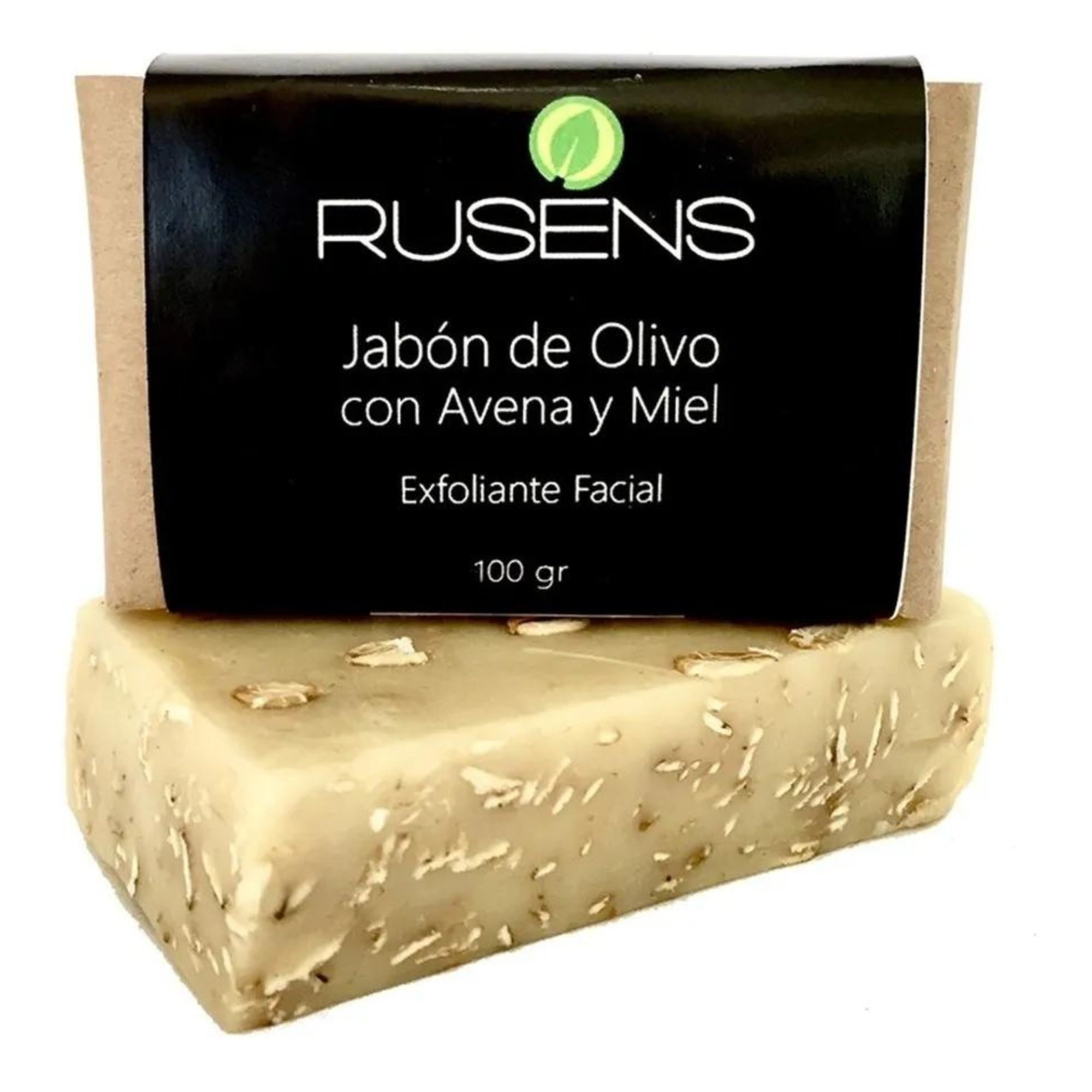 Jabón Olivo Avena Y Miel 100g Rusens Limpieza Suave Exfolia