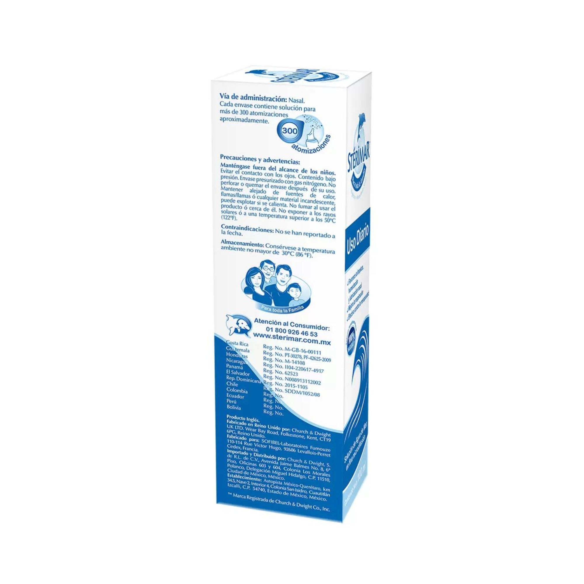Lubricante Nasal Stérimar Uso Diario 100 ml