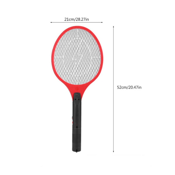 Raqueta Eléctrica Recargable Matamoscas, Matamosquitos y Matainsectos / Master / MP-FLYEKILLER
