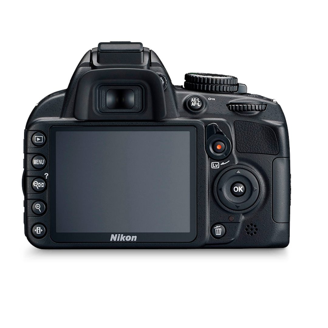 Camara Nikon D3100 AF-S DX 18-55mm f/3.5-5.6G VR (Reacondicionado grado B)