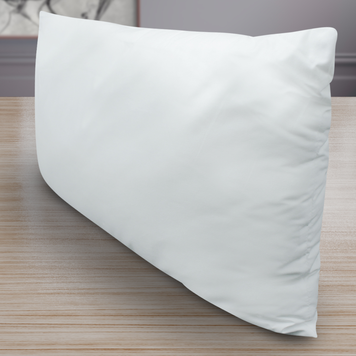 Set 2 Almohadas King Size Microgel Premium Funda De Algodon.