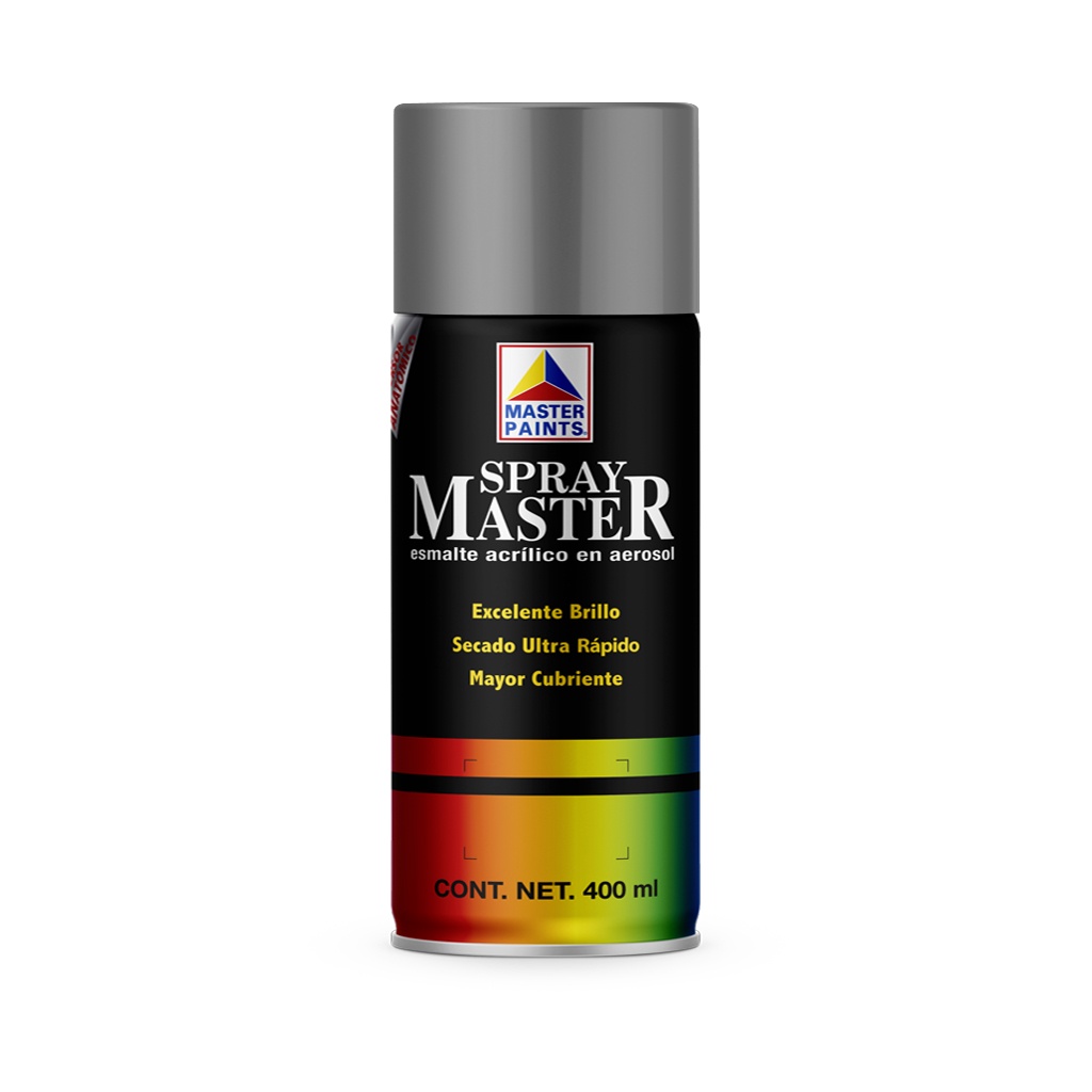 Pintura en Aerosol Master Tipo Cromo Acuario 400 Ml AM81505