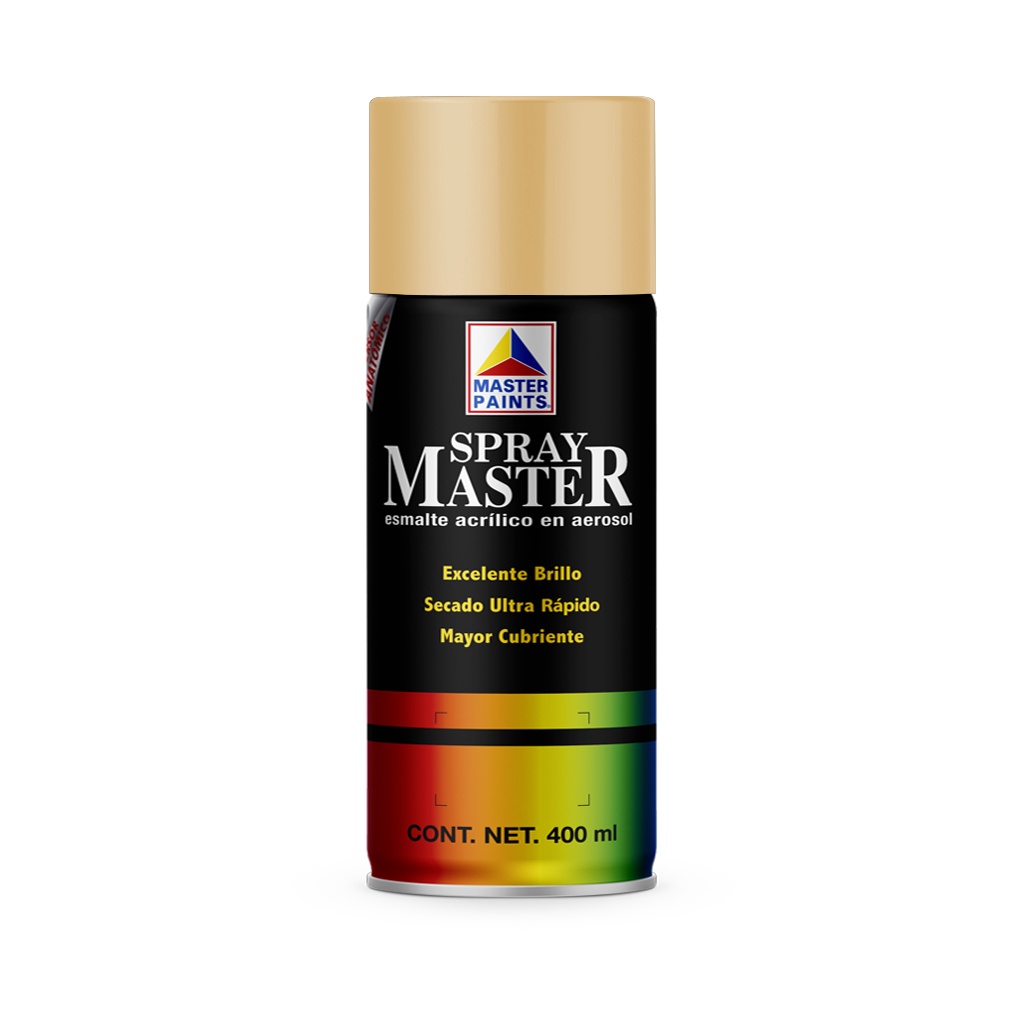 Pintura en Aerosol Master Acuario Color Crema Brillante 400 Ml AM82005