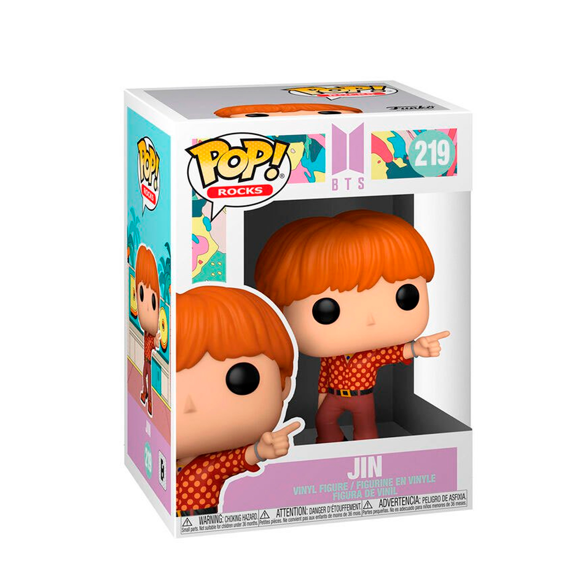Funko Pop Jin #219 Kim Seok-jin Bts Dynamite Army K Pop Bangtan Boy Idol