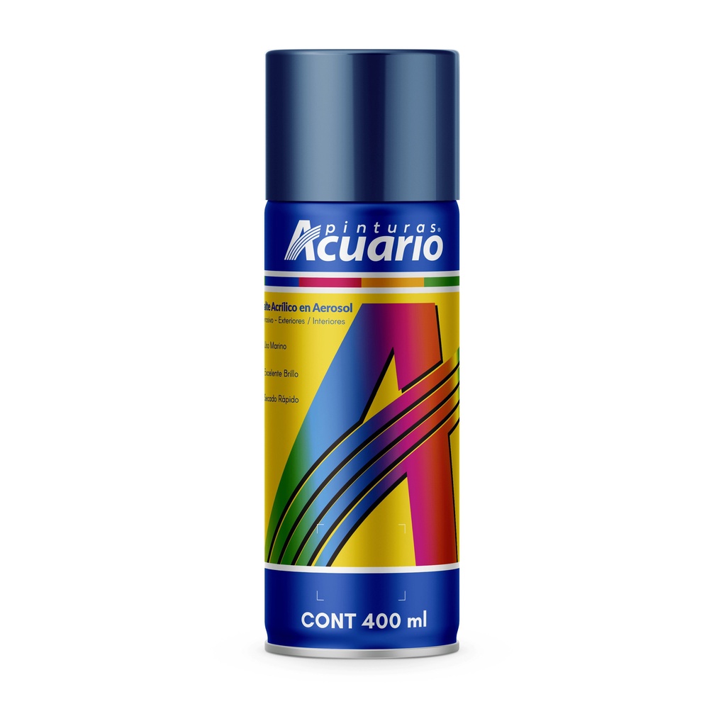 Pintura en Aerosol Acuario Azul Ford Brillante 400 Ml AA77105