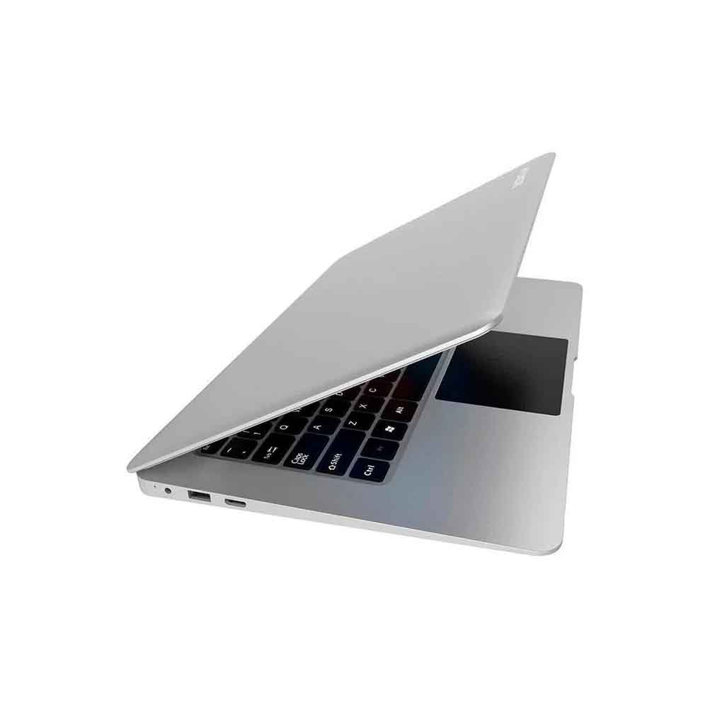 Hyundai HyBook 14.1 Celeron Laptop 4GB RAM 64GB Storage Front Webcam Expandable M.2 SSD Slot Windows 10 Home Ingles Grey