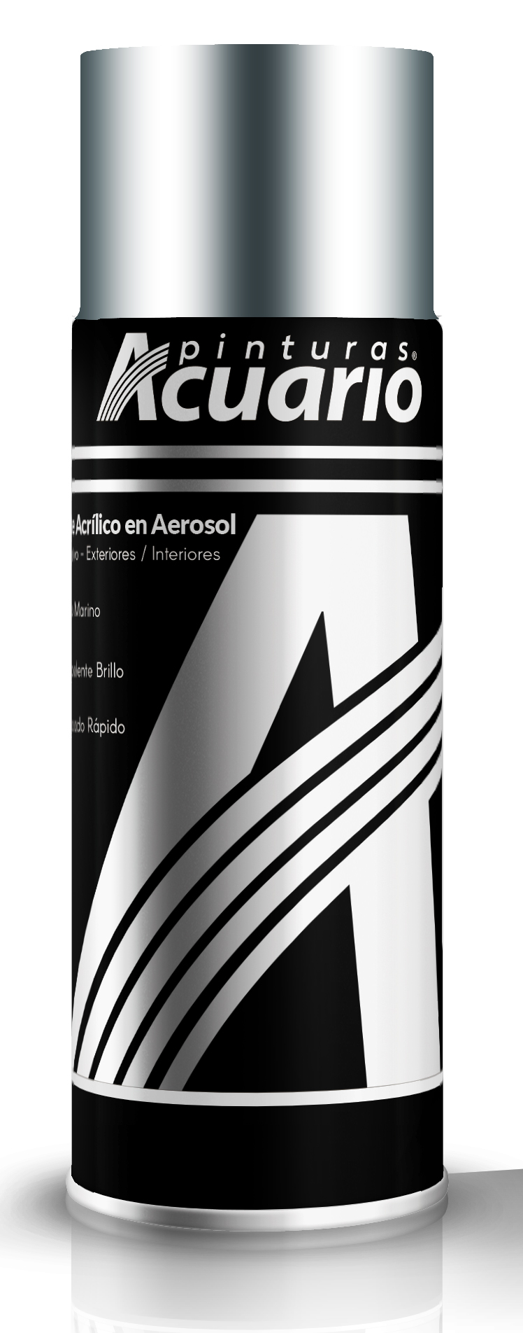 Pintura en Aerosol Acuario Plátino Niquelado 400 Ml AA73205