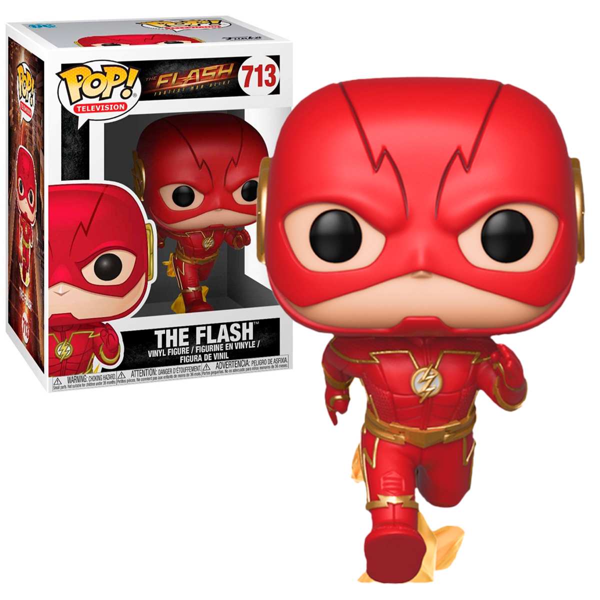 Funko Pop The Flash #713 Speed Force Dc Comics Serie Cw Juguete Original