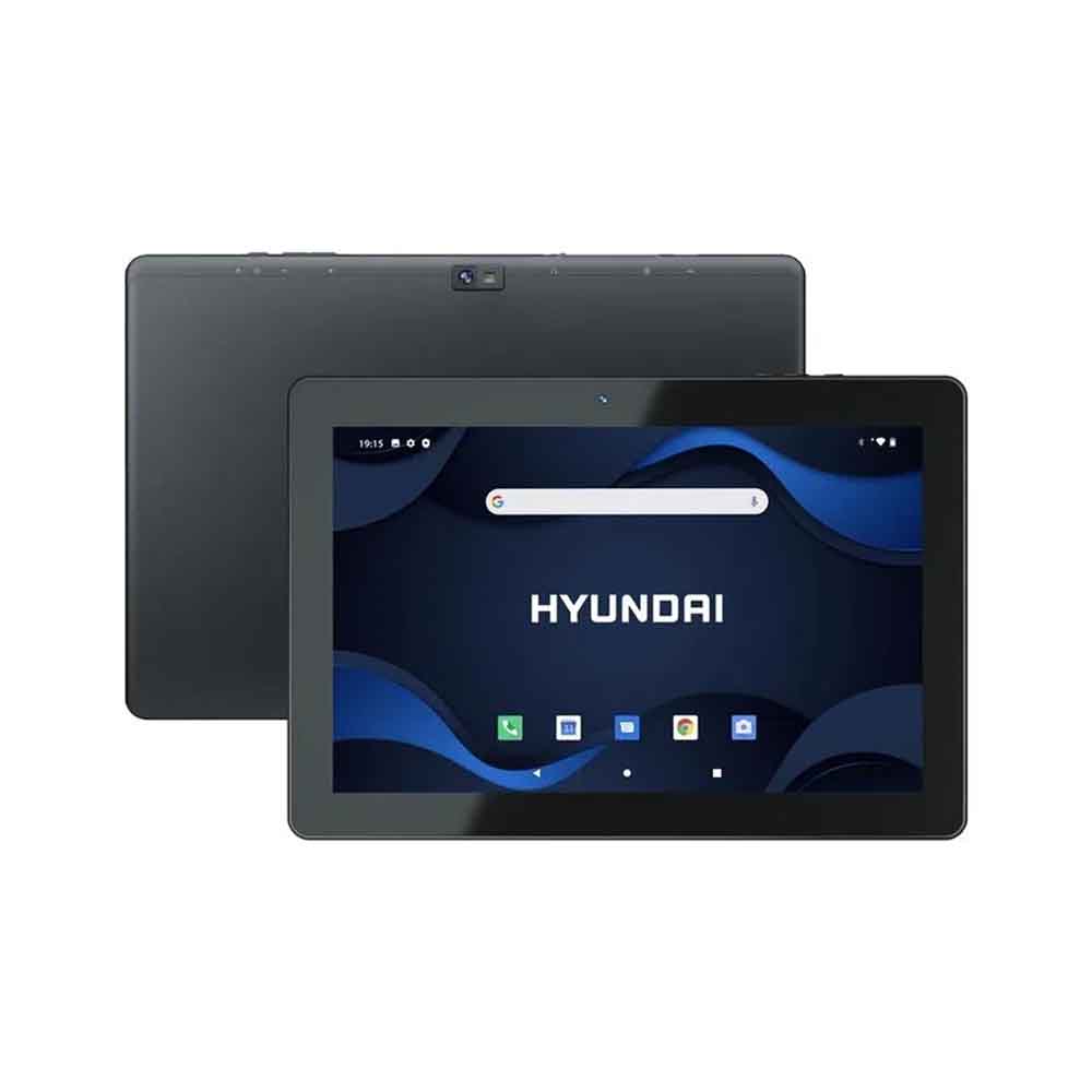 Hyundai HYtab Plus 10WB2 10.1 HD Tablet IPS Quad-Core Processor Android 11 3GB RAM 32GB Storage 5MP/8MP WiFi Space Grey