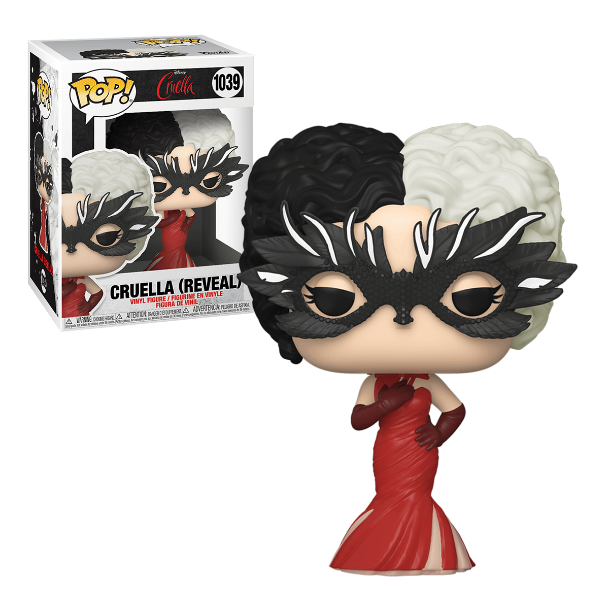 Funko Pop Cruella La Revelación #1039 Reveal Pelicula 2021 Disney 101 Dalmatas