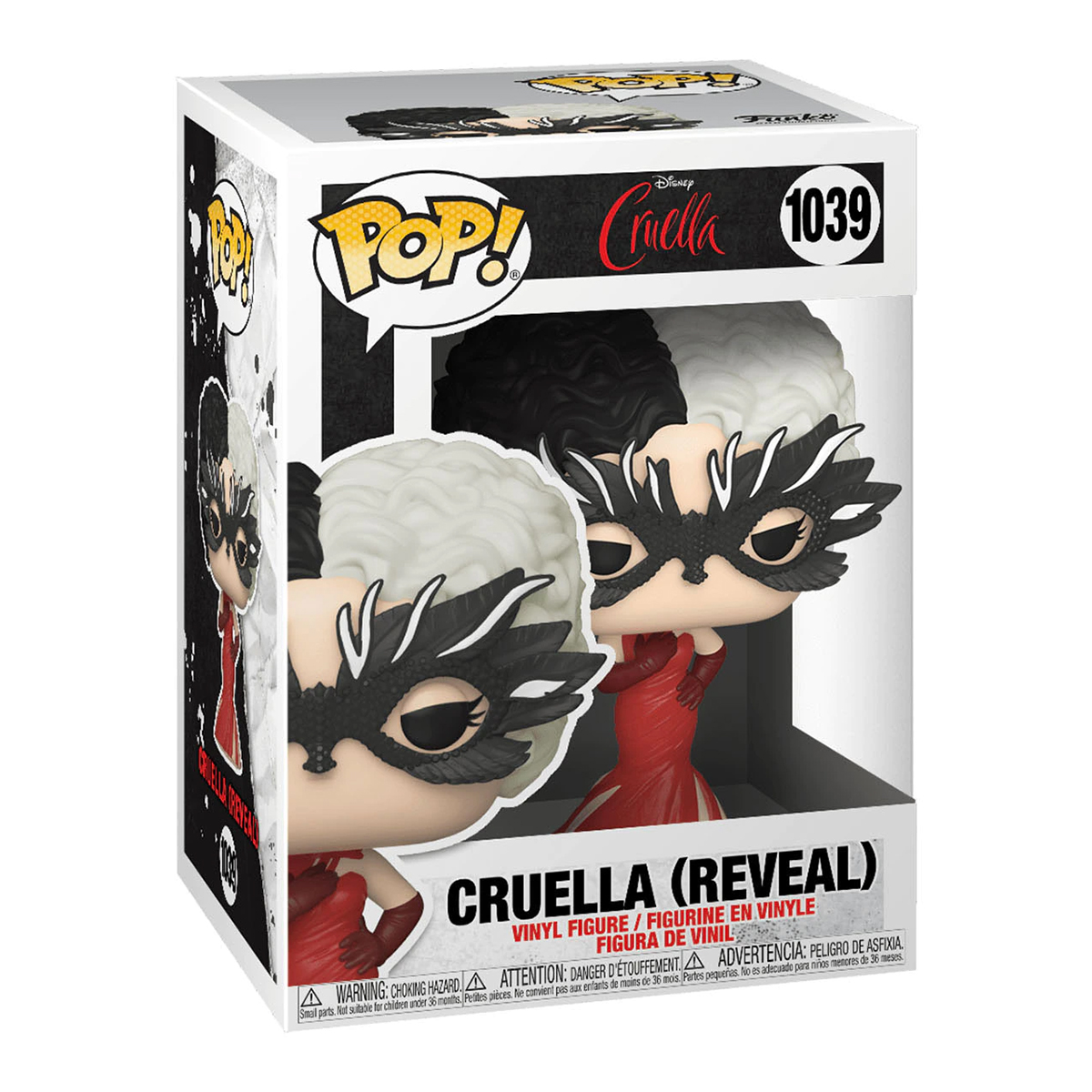 Funko Pop Cruella La Revelación #1039 Reveal Pelicula 2021 Disney 101 Dalmatas