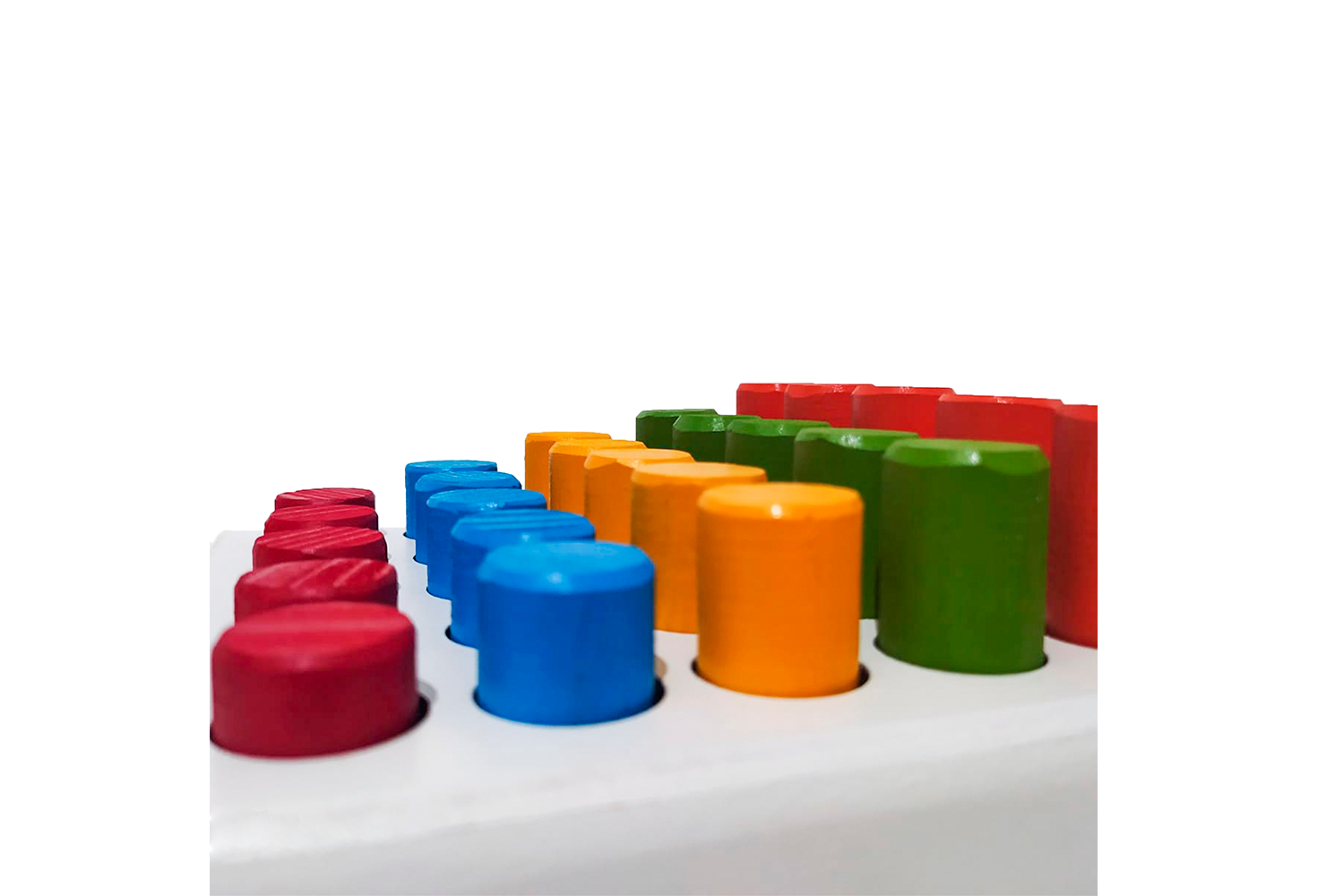 Bloques de Colores a Desnivel