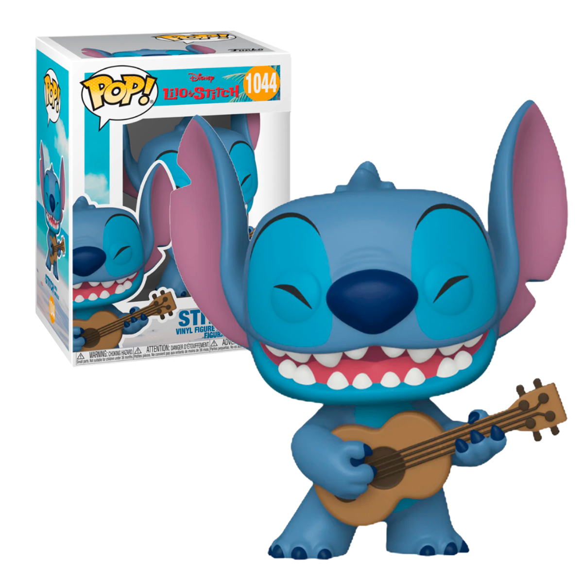 Funko Pop Lilo Y Stitch Tocando El Ukulele #1044 Disney Juguete Original