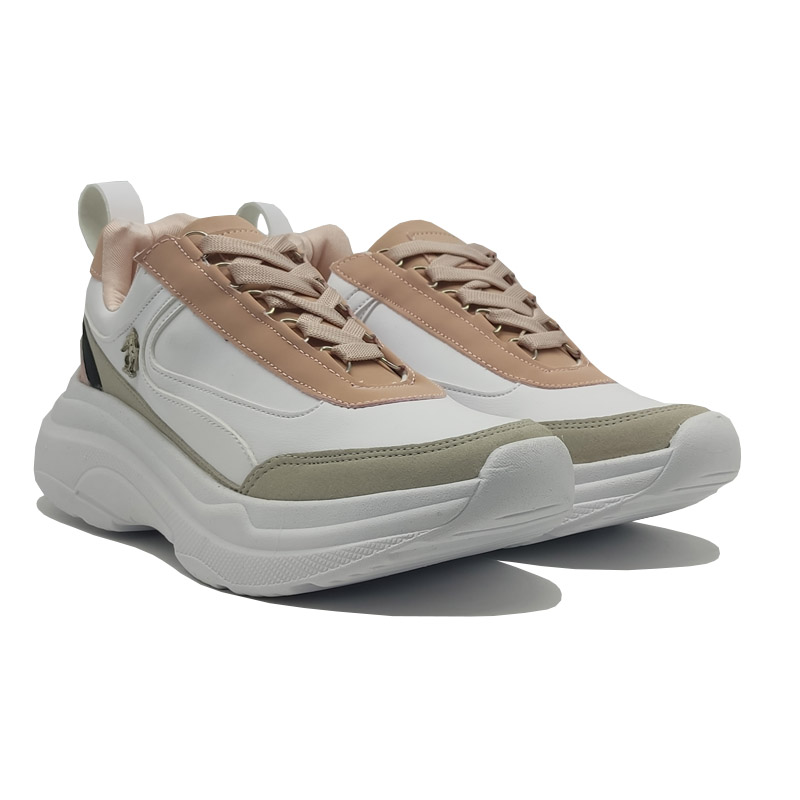 Tenis Polo Club Hpc 2004 Blanco Maquillaje Mujer Originales