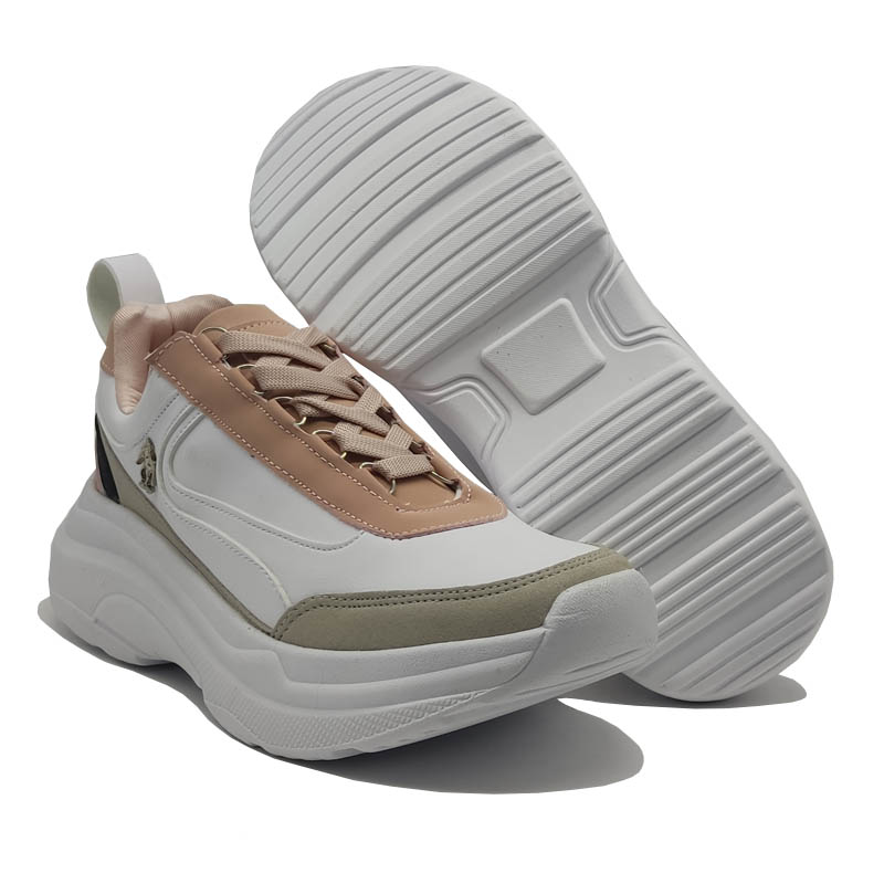 Tenis Polo Club Hpc 2004 Blanco Maquillaje Mujer Originales