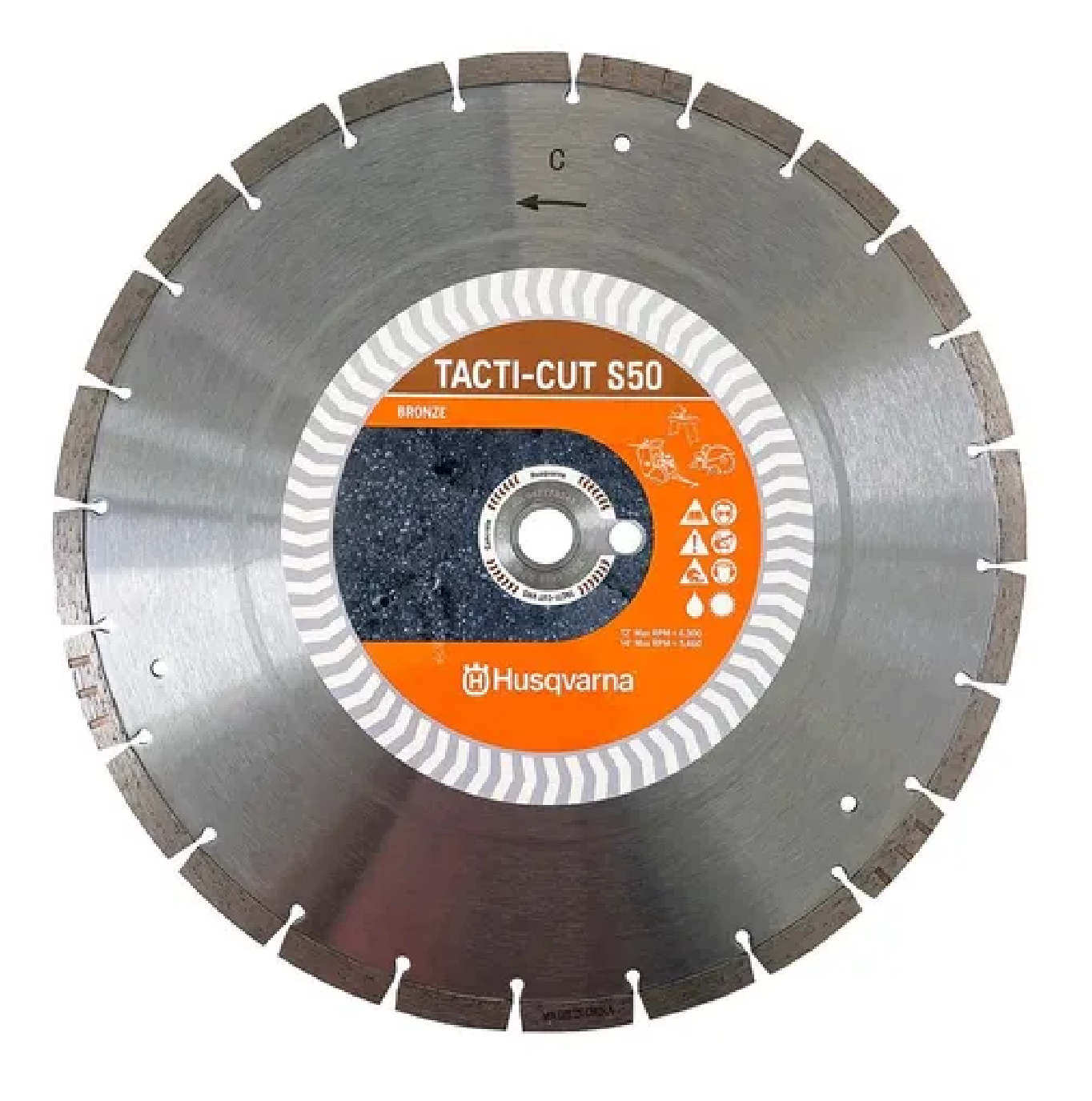 Disco De Corte Diamante Para Concreto S50h 14puLG