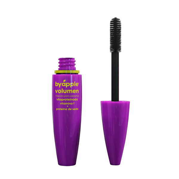 BY APPLE VOLUMEN MASCARA DE PESTAÑAS VITAMINA F + PROTEÍNA DE SEDA
