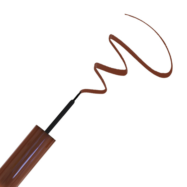 By Apple Delineador Líquido Peel Off / Desplegable Con Punta De Fieltro Cafe