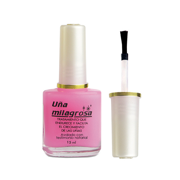 Uña Milagrosa tratamiento de crecimiento en color rosa
