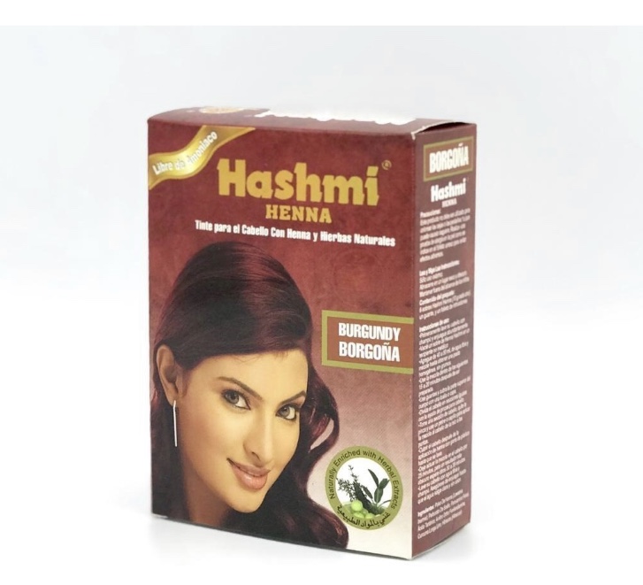 6 Sobres Henna Organica Para Cabello 