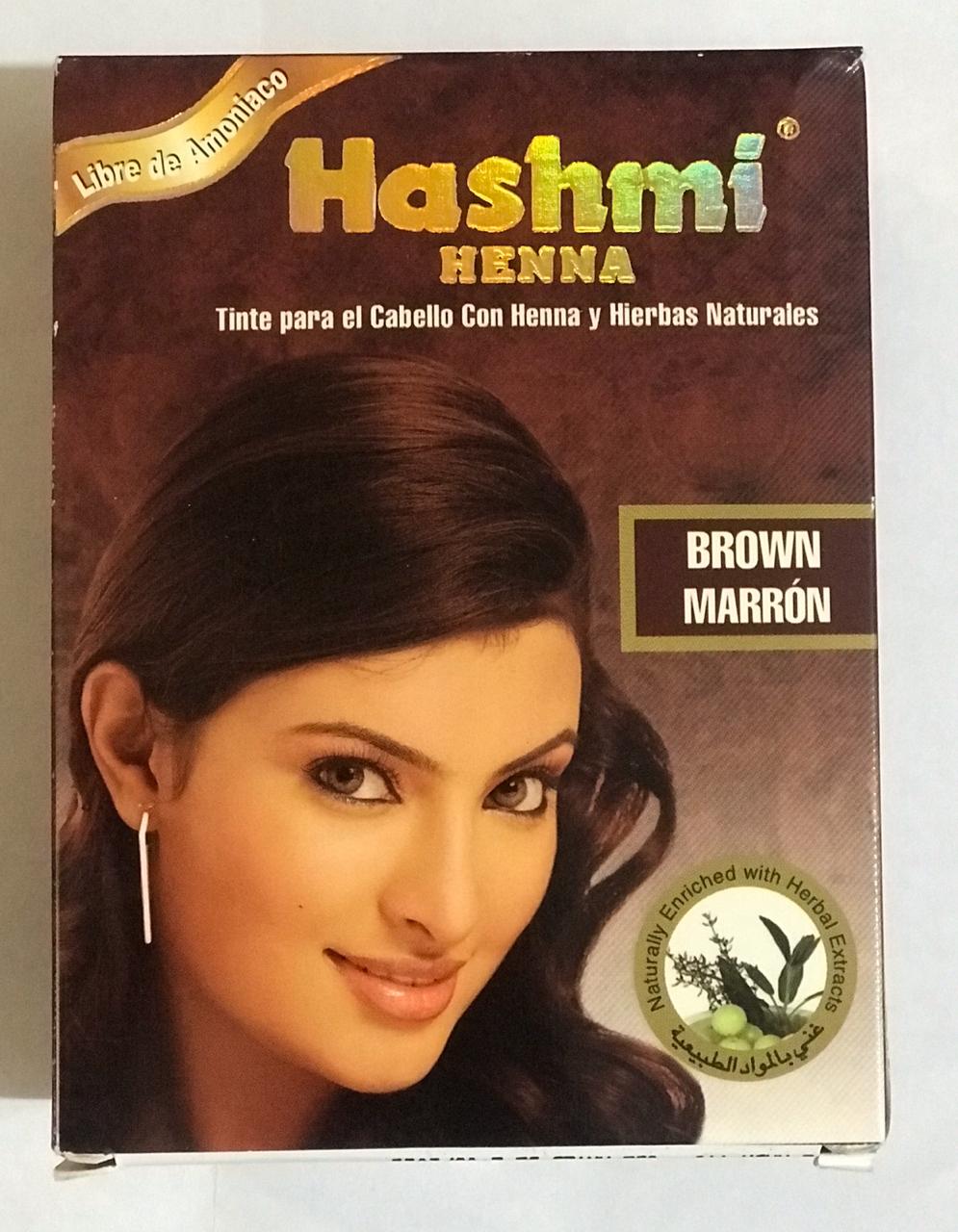 6 Sobres Henna Organica Para Cabello 