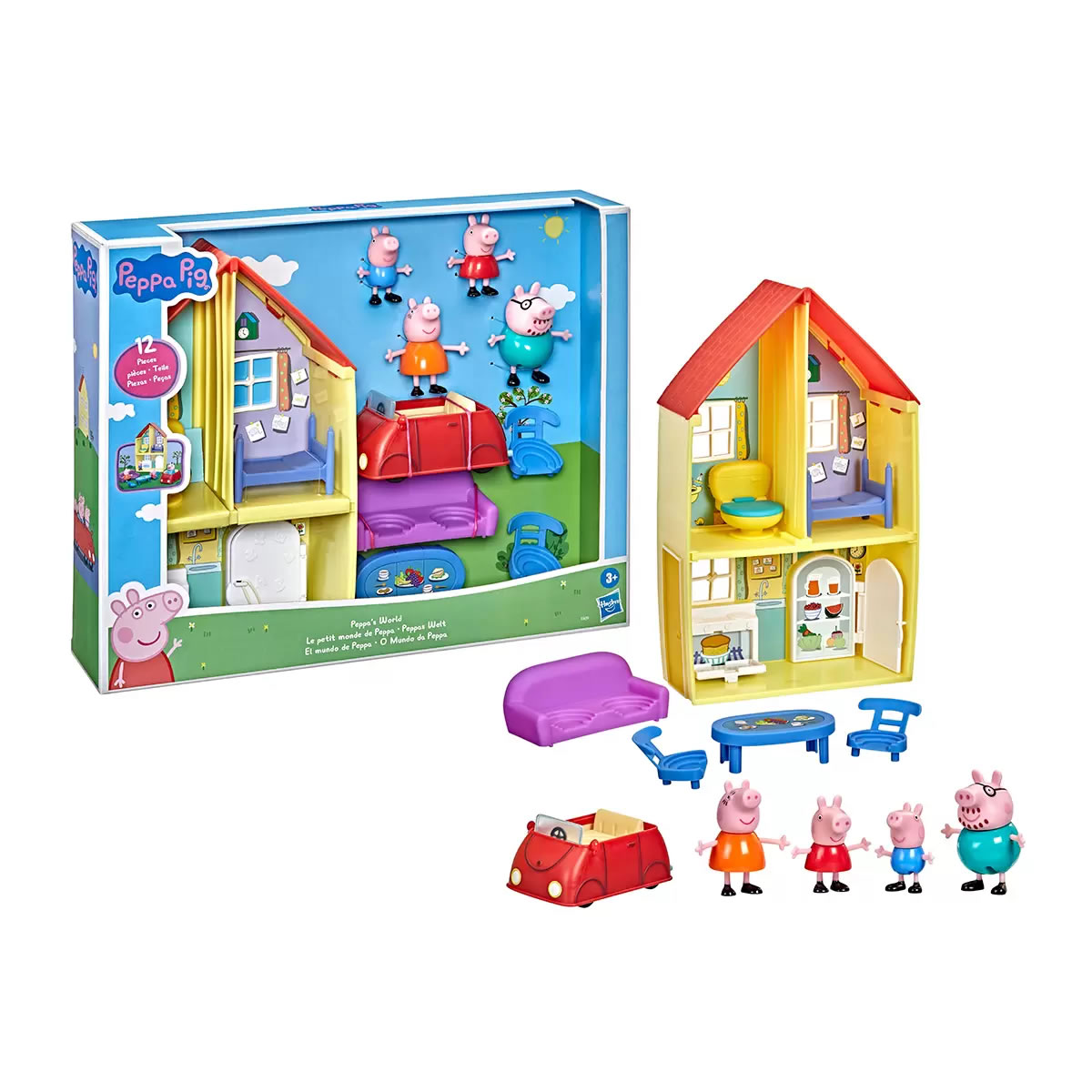 Set de Juego El Mundo de Peppa Pig Hasbro 1652531 CST