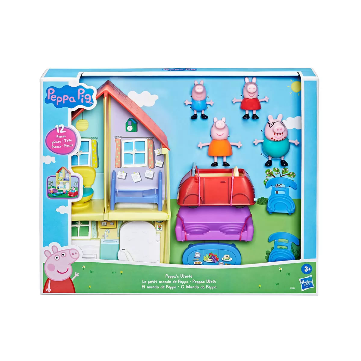 Set de Juego El Mundo de Peppa Pig Hasbro 1652531 CST